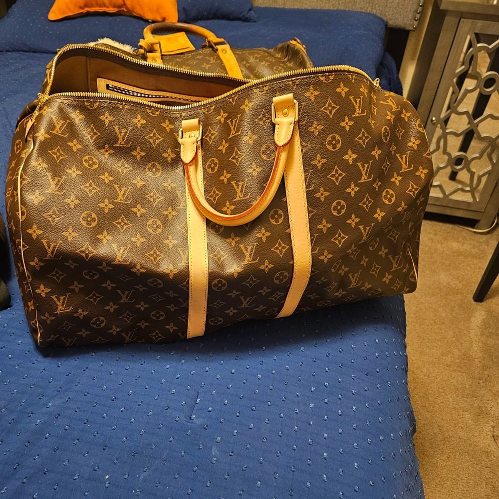 Louis Vuitton Keep .55 MNG carry on bag, Studio Messenger bag